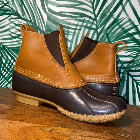 L.L. Bean Chelsea Waterproof Duck Boots Women’s 8 M - Picture 6 of 9